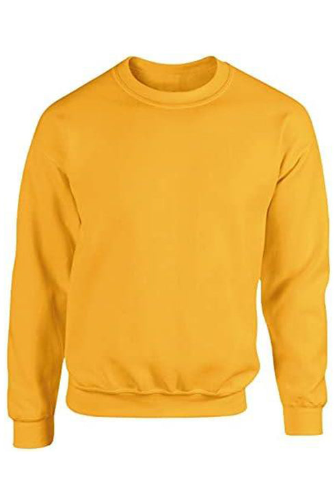 Mens Plain Crew Neck Sweatshirt