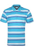 Mens Striped Polo Collar Shirts