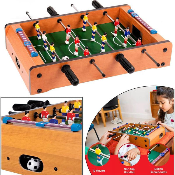 Mini Tabletop Foosball Game for Kids – Portable Indoor Toy