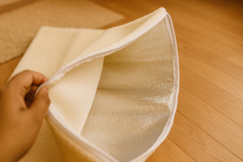 Self-Heating Pet Mat for Dogs & Cats | Reflective Thermal Bed with Soft Fleece and Anti-Slip Base