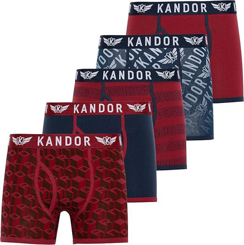 Kandor Men’s Boxer Briefs Multipack Box