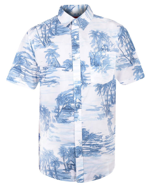 6 Pack Mens Beach Hawaiian Shirt Short Sleeve Summer Shirt