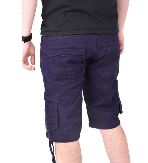 Mens Knee Length Cargo Shorts
