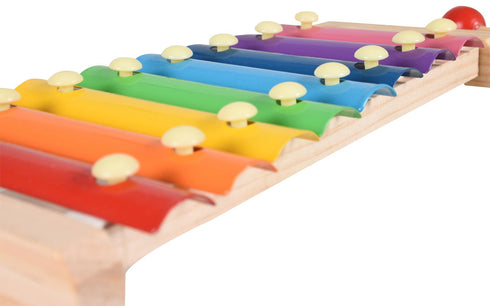 Wooden Rainbow Xylophone 8 Tone Music Enlightenment