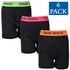 Boys Cotton Boxer Shorts 3 to 5 Years - 3/6 Pack