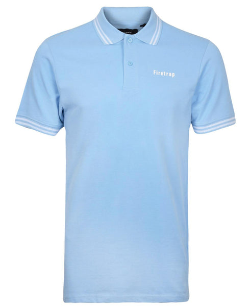 Firetrap Mens Short Sleeve Polo T-shirt