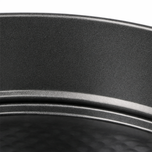 TrueFace 3-Piece Springform Cake Tin Set – Non-Stick Carbon Steel Baking Pans (Round, Square & Heart)