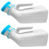 2 Pack Mens Portable Urine Bottles