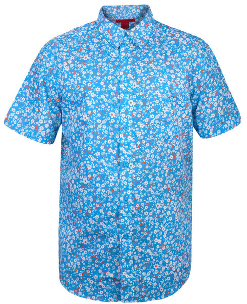 6 Pack Mens Beach Hawaiian Shirt Short Sleeve Summer Shirt