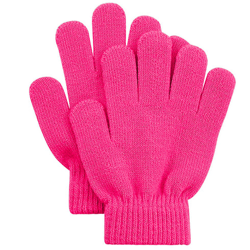 Kids 6 Pack Assorted Colour Gloves