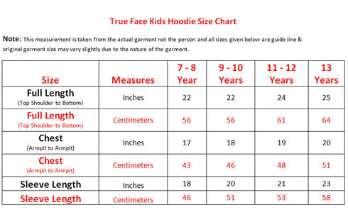Kids Unisex Plain Zip Hoodie - White Cord
