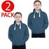 2 Pack Kids Pullover Pocket Detail Hoodie