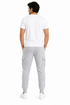 25 Pack Men’s Grey Cargo Jogger Trousers Large - From £4.99 Per Unit