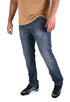Mens Regular Fit Denim Jeans 607B