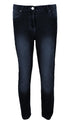 Womens Plain Denim Slim Fit Jeans - UK 6