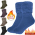 Men’s Thick Thermal Socks – 2.3 TOG Heat Insulated Winter Warm Fleece Lined Socks