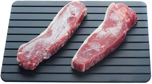 2 Pack Aluminium Quick Defrost Food Plate