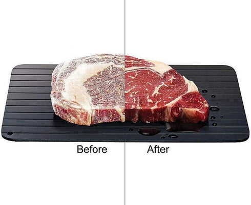 2 Pack Aluminium Quick Defrost Food Plate