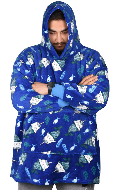 Cozy Unisex Blanket Hoodie - Ultimate Comfort and Warmth for All Genders