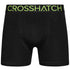 Crosshatch Men's Single Pack Boxer Knightling PKC Green