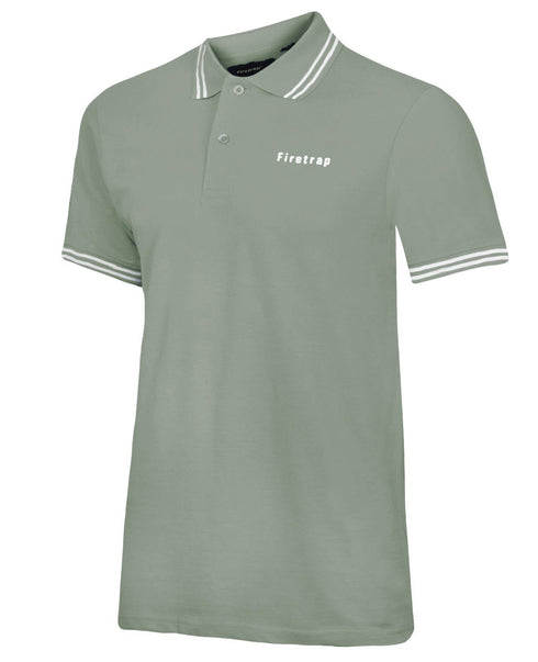 Firetrap Mens Short Sleeve Polo T-shirt