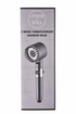 TrueFace 3 Mode Turbocharged High Pressure Shower Head – Water Saving Handheld Spray with On/Off Switch (Matte Grey)