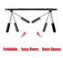 Folding Laptop Table with Storage Drawer