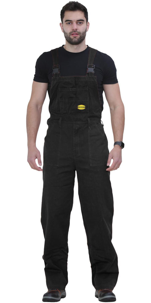 Bib and Brace Overalls Heavy Duty Work Dungarees