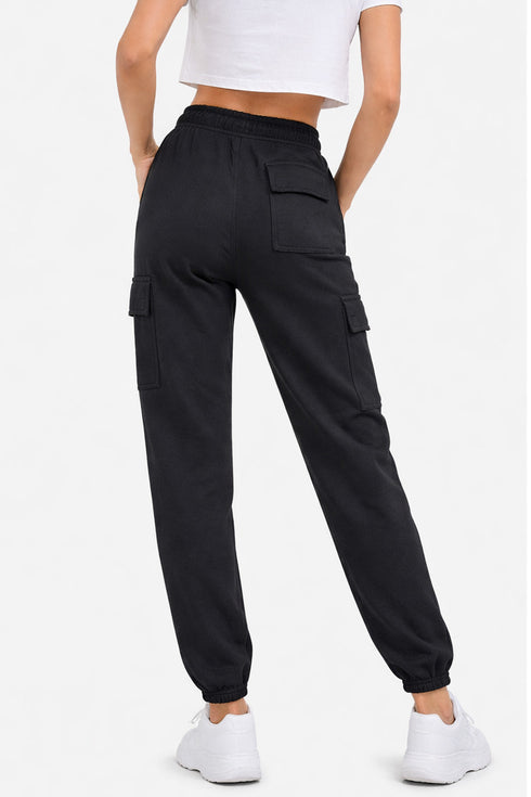 Ladies Fleece Cargo Trousers