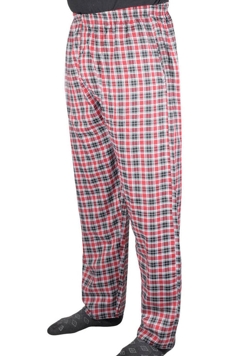 34 Pack Men’s Plaid Pajama Bottoms – Assorted Lounge Pants Bulk Clearance - From £4.41 Per Unit