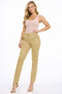 Women’s Straight Leg High Waist Pants – Casual & Office Wear