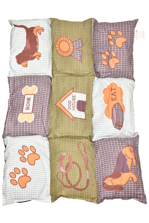 Non-Slip Dog Bed Mat for Pets – Soft Washable Cushion for Small & Large Dogs | Comfortable Puppy Sleeping Pad