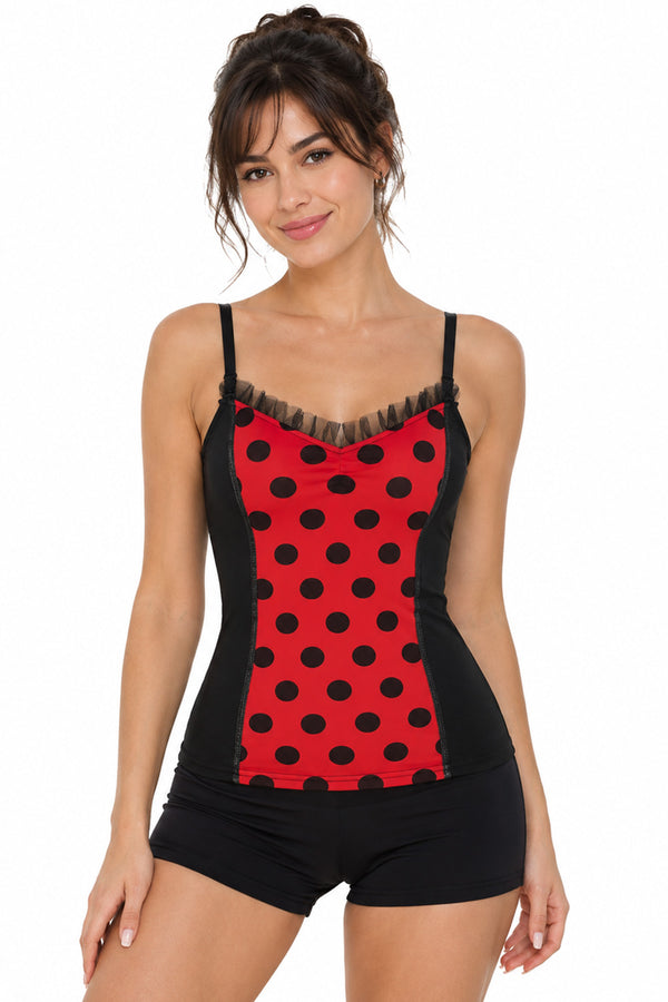 Women’s Ladybug Costume Vest Top