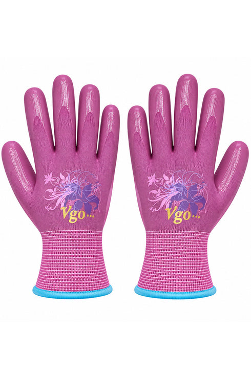 Waterproof Work Gloves for Gardening, Cleaning & DIY - 3 & 6 Pairs