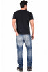 Men’s Slim Fit Faded Blue Denim Jeans