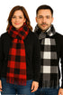 Soft Wool Blend Winter Muffler Scarf – Unisex Long Knit Design