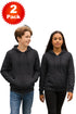 2 Pack Kids Same Cord Zip up Hoodie
