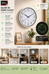Quartz Glow in the Dark Wall Clock - 12 Inch