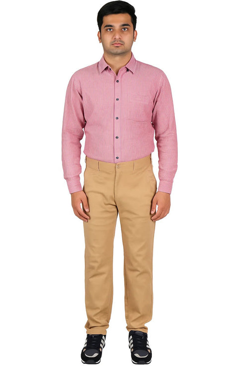 Men’s Classic Chinos – Straight Fit Casual Pants