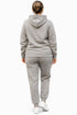 Women’s Hooded Tracksuit Set – Zip Up Hoodie & Joggers Lounge-wear Set
