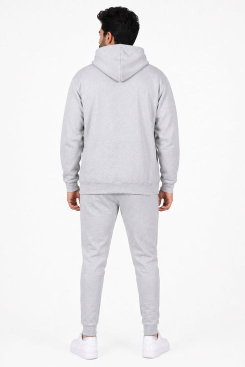 Men’s Pullover Hoodie Tracksuit Set - Fleece Jogging Suit