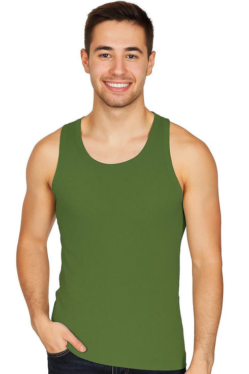 19 Pack Men’s Vests Multicolour Assorted Tank Tops Clearance - From £1.57 Per Unit