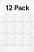 Unisex Low Cut Socks 6 or 12 Pack – Cotton Invisible Trainer Socks for Men & Women