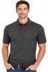 Men's Ribbed Collar Polo Shirt