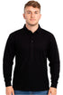 Men's Long Sleeve Polo Collar Shirt