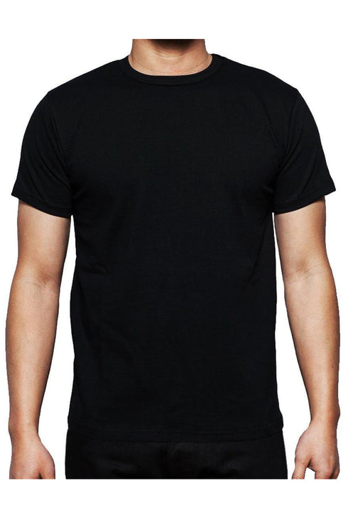 7 Pack Mens Plain Crew Neck T-shirt