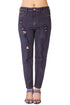 Ladies Ripped Stretch Jeans