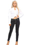 Women’s Stitch High Waist Skinny Jeans
