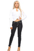 Women’s Stitch High Waist Skinny Jeans