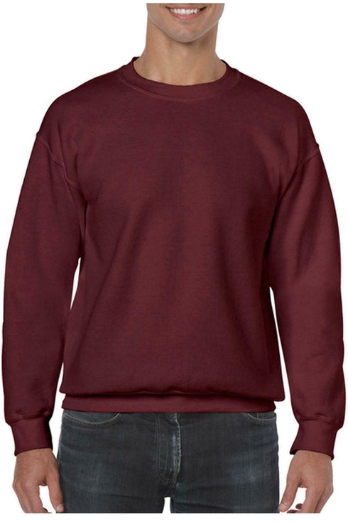 Mens Plain Crew Neck Sweatshirt
